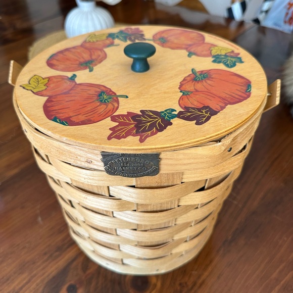 Peterboro Pumpkin Patch Wicker Ice Bucket - Picture 3 of 8